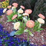 Solar Garden Stake Solar-Powered LED Weatherproof Artificial Flower