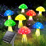 Solar Mushroom Light 16-Head Multi-Mode & Weatherproof