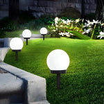 Solar Pathway Lights Spherical Waterproof Set of 3
