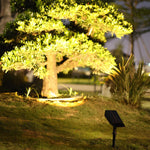 Solar Spot Light Adjustable Zoom RGB & Warm White