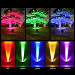 Solar Spotlight Adjustable Zoom RGB & Warm White