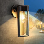 Solar Wall Light Warm LED Dusk-To-Dawn IP65