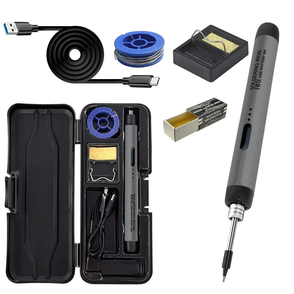 Soldering Iron Cordless Digital Display Adjustable Temp
