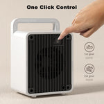 Space Heater 600W Ceramic Portable Automatic Shut-Off