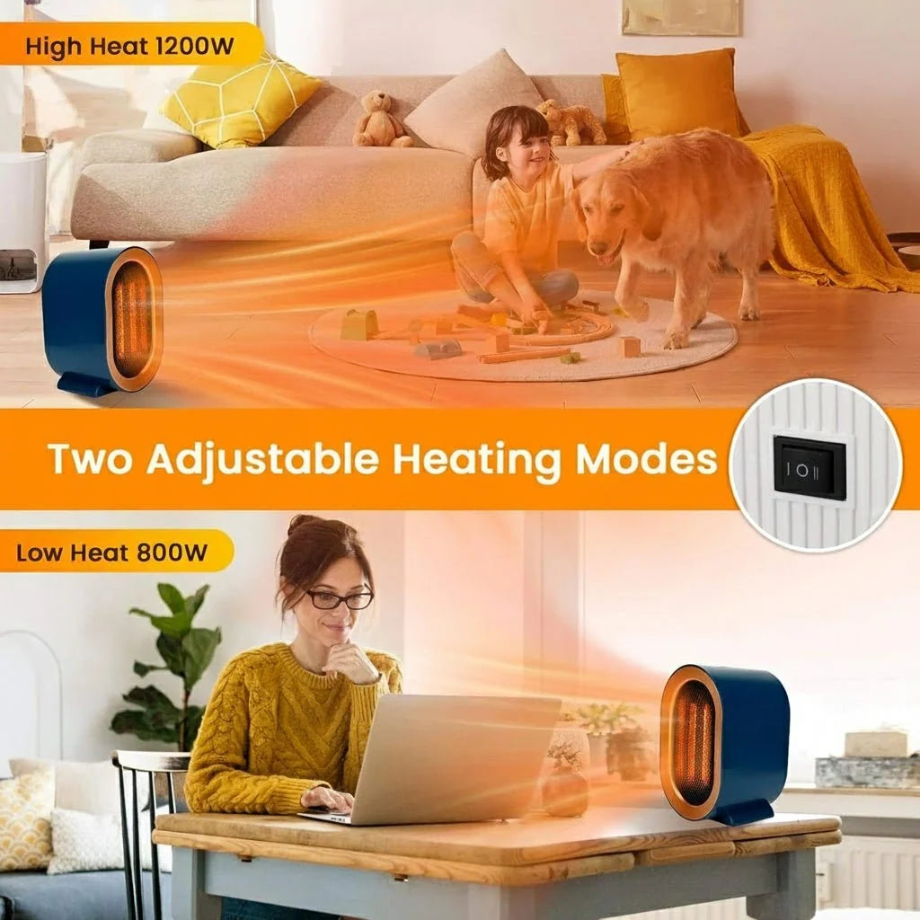Space Heater Mini PTC Ceramic Overheat Protection