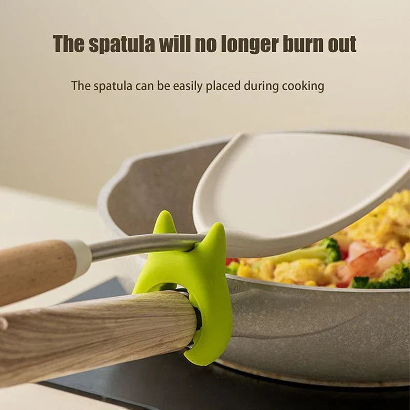 Spatula Holder Silicone Wall-Mounted No-Drill