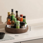 Spice Rack 360° Rotating Plastic Countertop Organizer