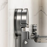 Spice Rack Foldable Carbon Steel Suction Cup Mounting