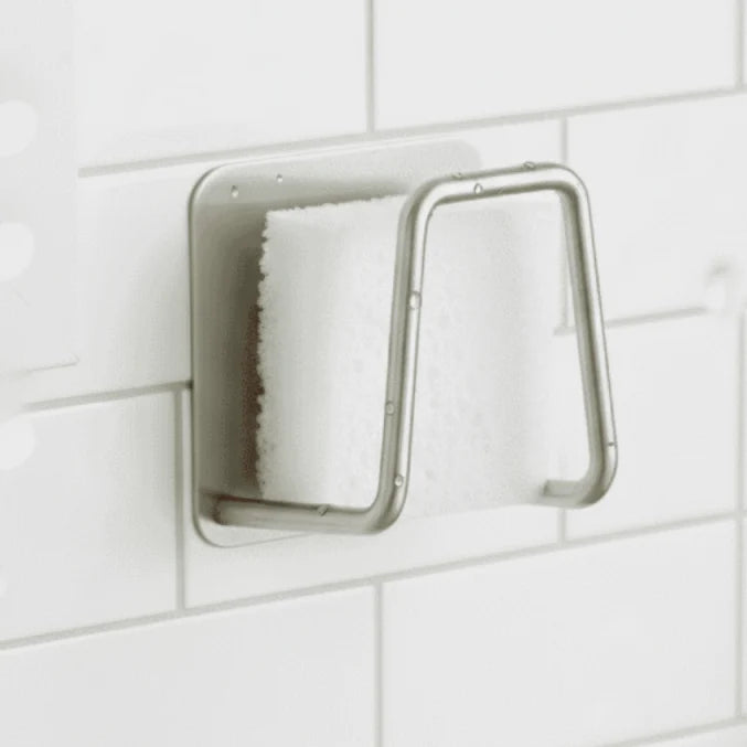 Sponge Holder Stainless Steel Quick-Drying Space-Saving Sink Organizer