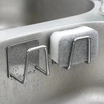 Sponge Holder Stainless Steel Quick-Drying Space-Saving Sink Organizer