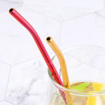 Spoon Straw Stainless Steel Reusable Long Handle