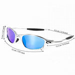 Sport Sunglasses Polarized UV400 Lightweight Alloy Frame