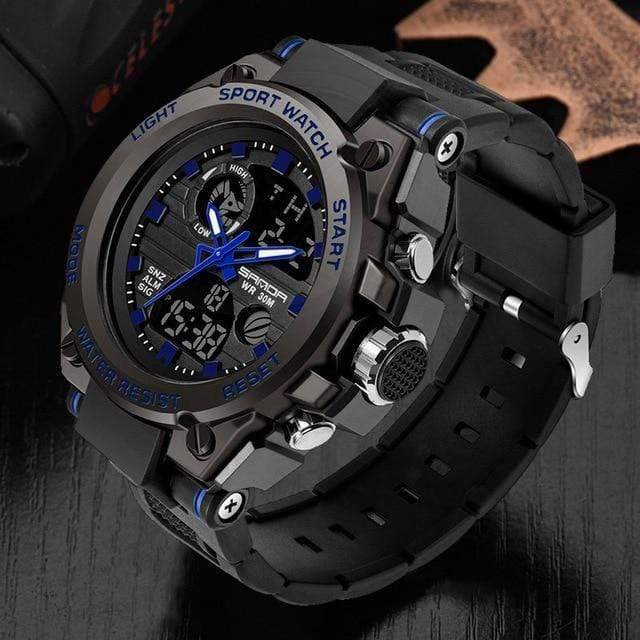 Sport Watch Water-Resistant 3 Bar Durable Lightweight