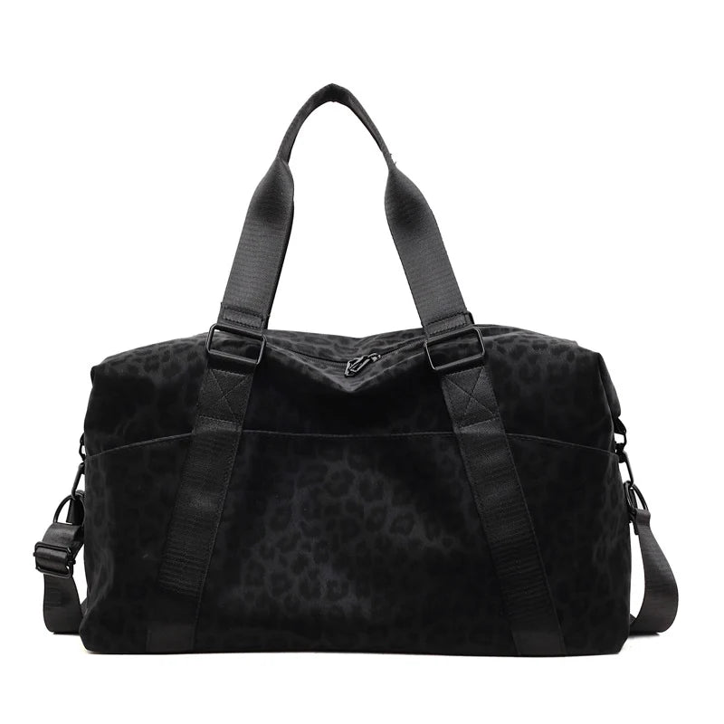 Sports Duffel Bag Spacious Multi-Compartment Adjustable Shoulder Strap