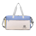 Sports Duffel Bag Water-Resistant Multiple Pockets & Adjustable Strap