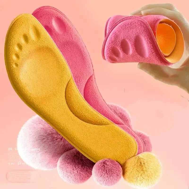 Sports Insoles Orthopedic Support Shock-Absorbing Cushioning