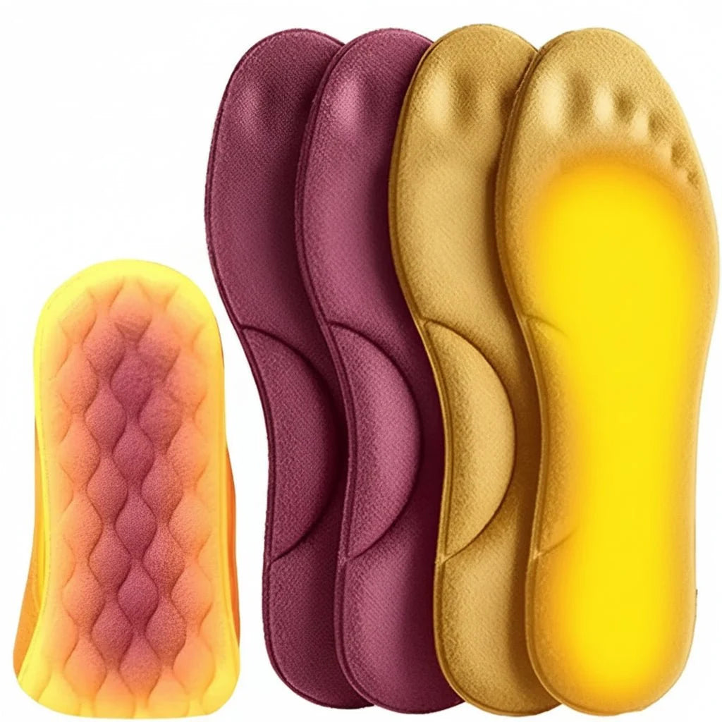 Sports Insoles Orthopedic Support Shock-Absorbing Cushioning