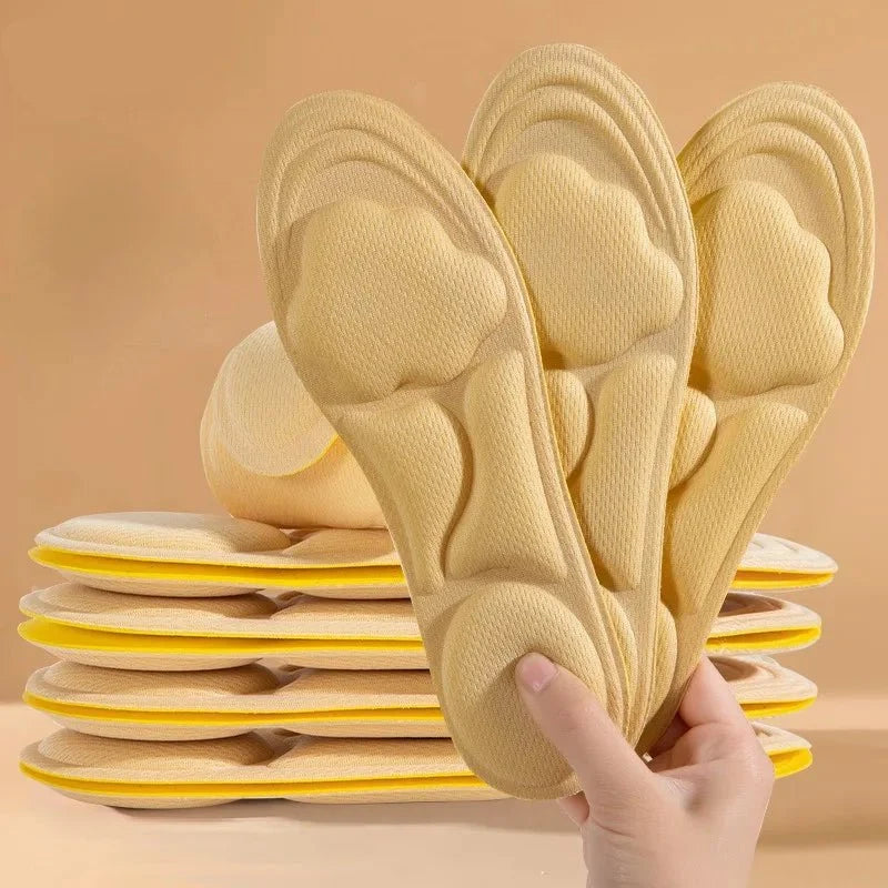 Sports Insoles Orthopedic Support Shock-Absorbing Cushioning