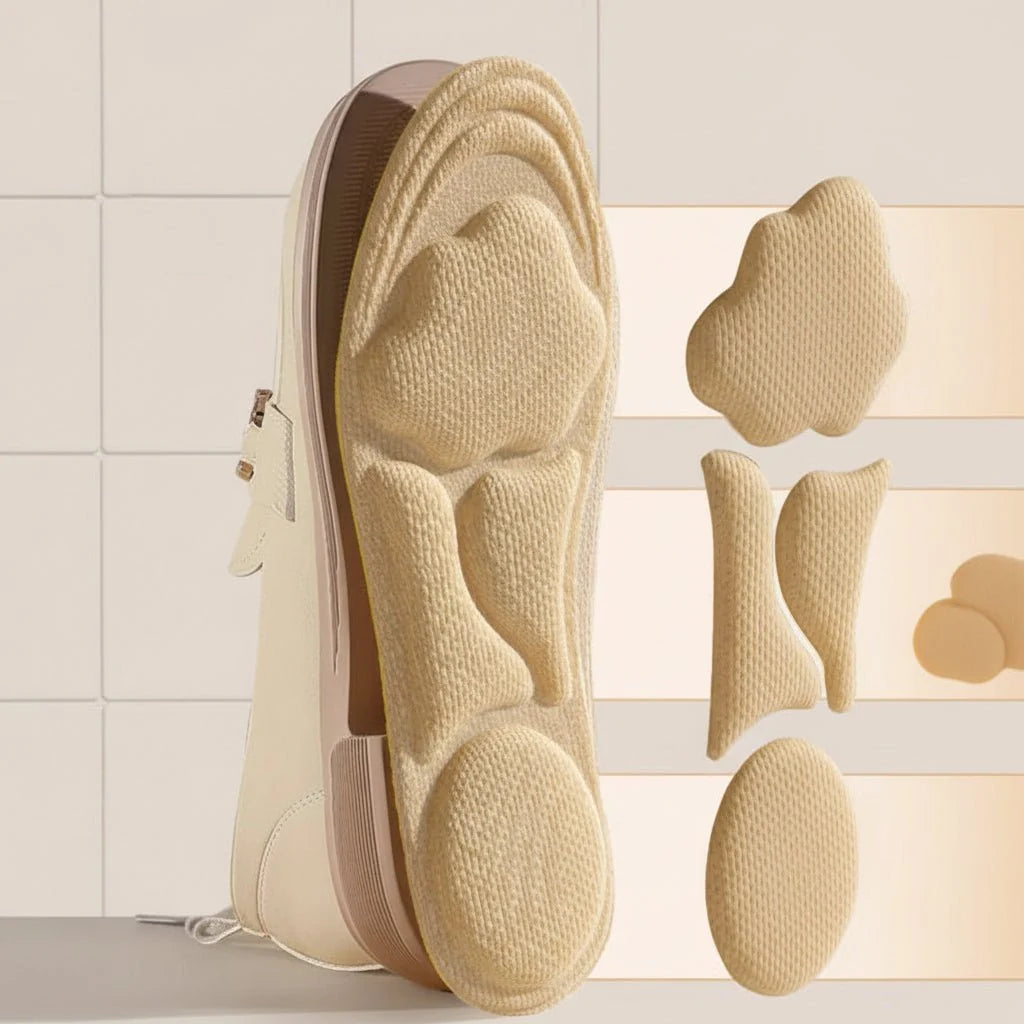 Sports Insoles Orthopedic Support Shock-Absorbing Cushioning