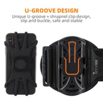 Sports Phone Wristband 360° Rotating Adjustable Fit