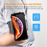 Sports Phone Wristband 360° Rotating Adjustable Fit