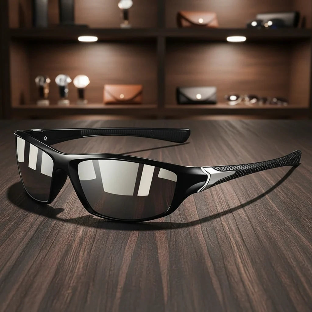 Sports Sunglasses Polarized UV400 Wraparound Frame