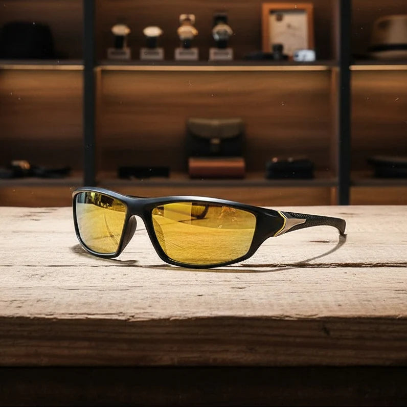 Sports Sunglasses Polarized UV400 Wraparound Frame