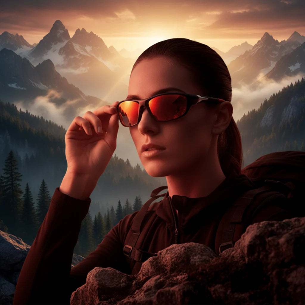 Sports Sunglasses Polarized UV400 Wraparound Frame