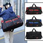 Sports Travel Bag Water-Resistant Spacious Zippered Pockets