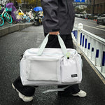 Sports Travel Organizer Weather-Resistant Mesh Pockets & Padded Strap