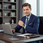 Sports Watch Titanium Case Water-Resistant to 164 Feet