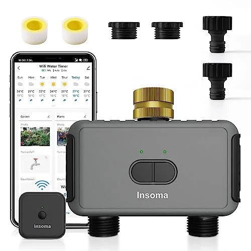 Sprinkler Timer WiFi Weather-Adaptive App & Voice Control