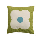 Square Cushion Cover Hand-Tufted 3D Chenille Hidden Zipper
