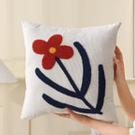 Square Pillow Cover 18x18 Hand-Tufted Corduroy