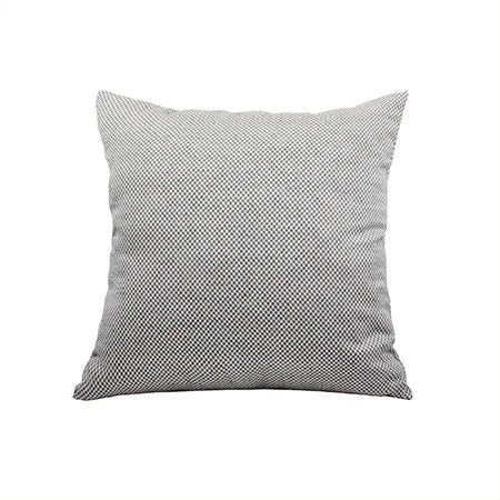 Square Pillow Cover Cotton-Linen Micro Dot Texture Concealed Zipper