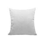 Square Pillow Cover Cotton-Linen Micro Dot Texture Concealed Zipper