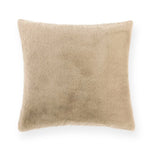 Square Throw Pillow Faux Fur Embossed Diamond Polyester Fill