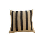 Square Throw Pillow Knitted Tufted Diamond 18 Inch
