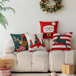 Square Throw Pillow Tufted Cotton Tassel Corners 18 Inch