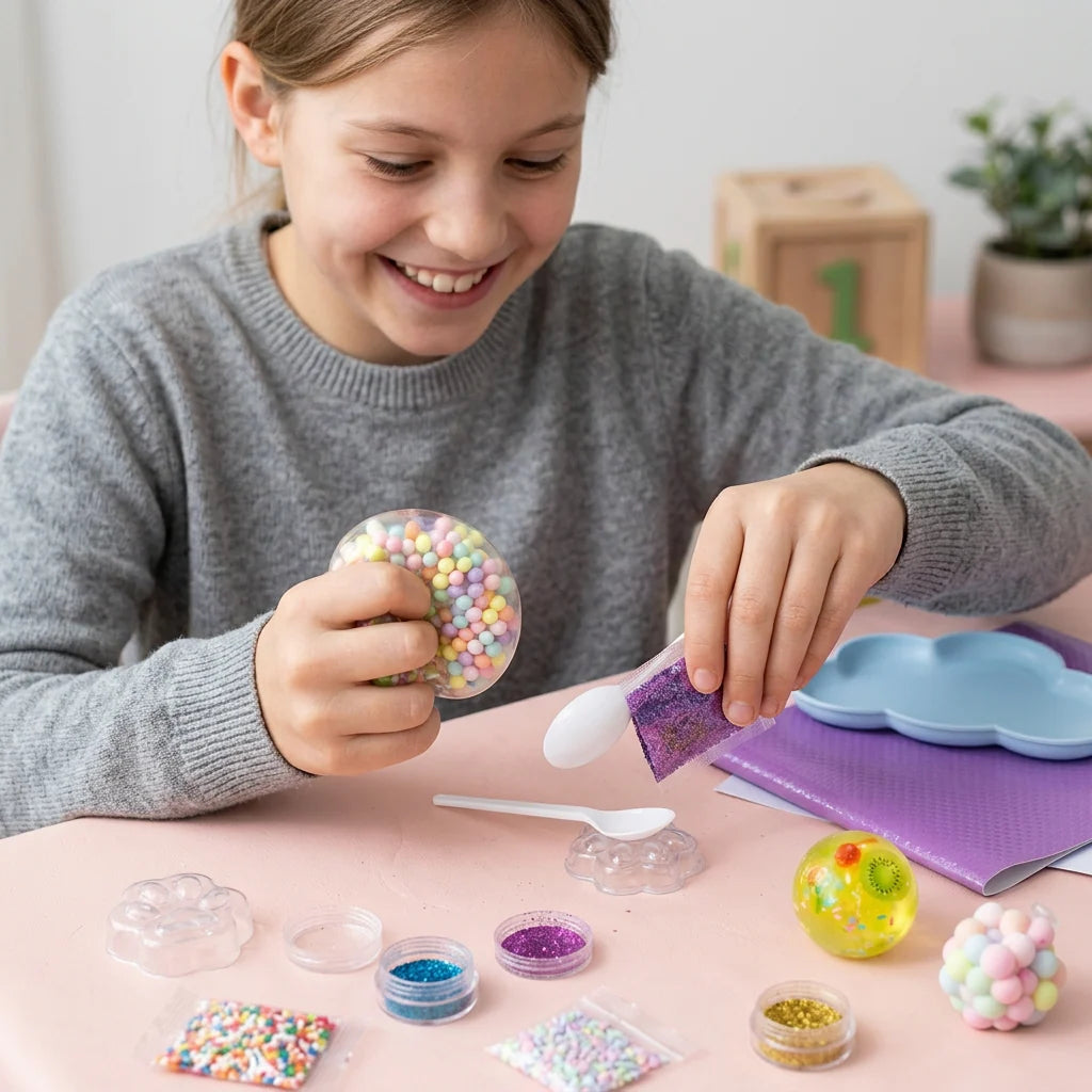 Squishy Ball Craft Kit DIY Sensory Play
