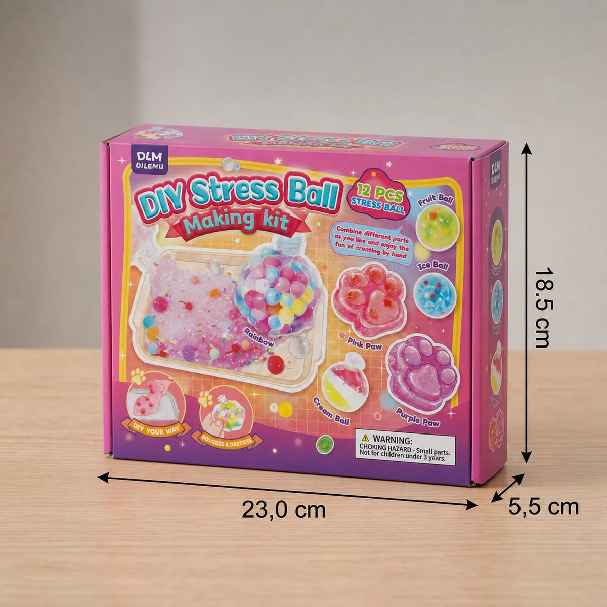 Squishy Ball Craft Kit DIY Sensory Play