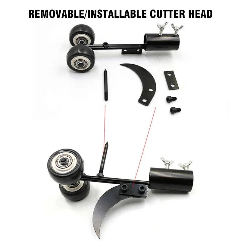 Stand-Up Weed Puller Adjustable Ergonomic Dual-Head