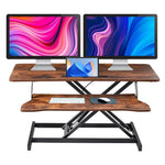 Standing Desk Riser Dual-Tier 37-Inch Sit-Stand Converter