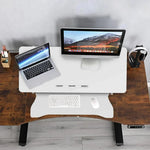 Standing Desk Riser Dual-Tier 37-Inch Sit-Stand Converter