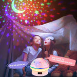 Star Projector 16 Colors Rotating Timer & Remote Control