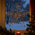 Star Window Light Battery-Powered Warm LED