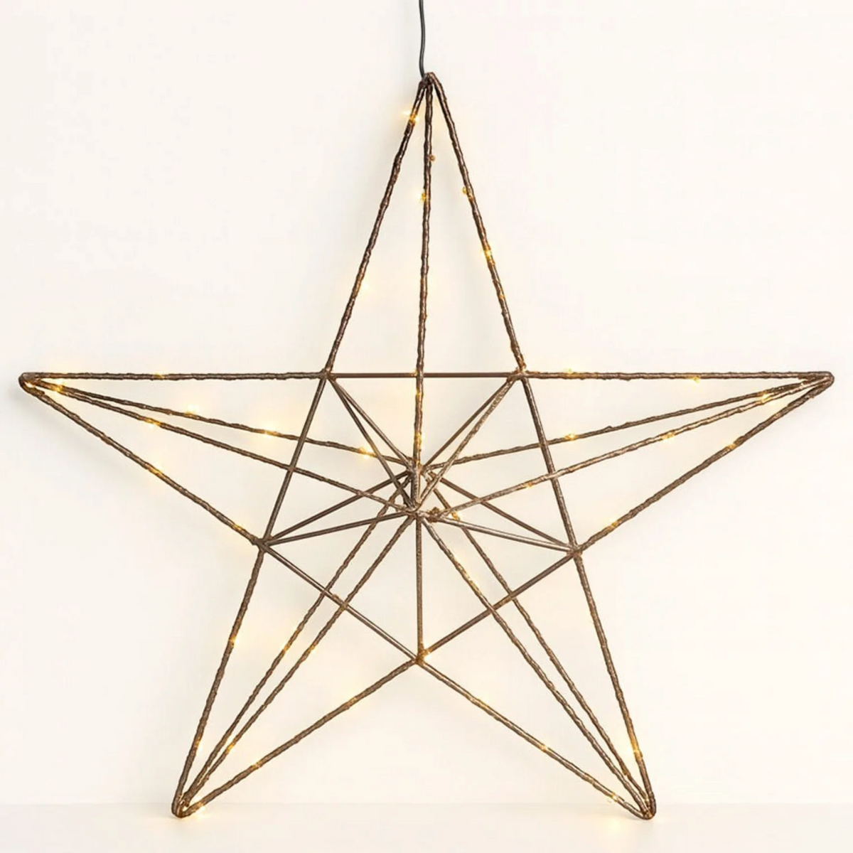 Star Window Light Battery-Powered Warm LED