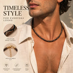 Statement Necklace Serpent-Inspired Design Six Color Options