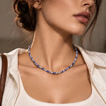 Statement Necklace Serpent-Inspired Design Six Color Options