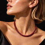 Statement Necklace Serpent-Inspired Design Six Color Options